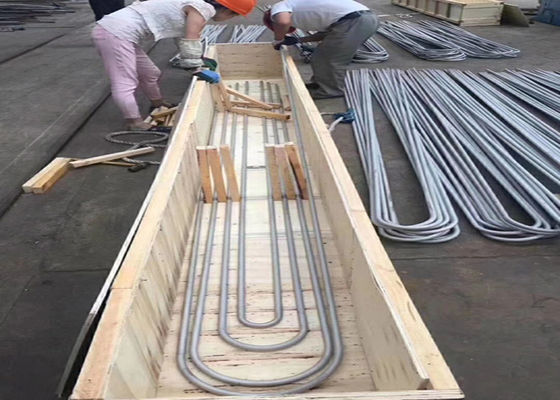 لوله سیم پیچ فولادی ضد زنگ TP304 / 1.4301 A269 / A213 پولیش شده استاندارد